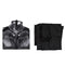 Xcoser Superhero The Dark Knight Rises Batman Cosplay Costume Bruce Bodysuit Jumpsuit