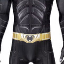 Xcoser Superhero The Dark Knight Rises Batman Cosplay Costume Bruce Bodysuit Jumpsuit