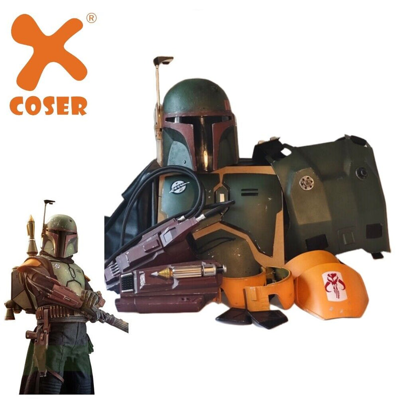 【10% off】Xcoser Star Wars The Book of Boba Fett Boba Fett Armors Helmet Set Cosplay Props