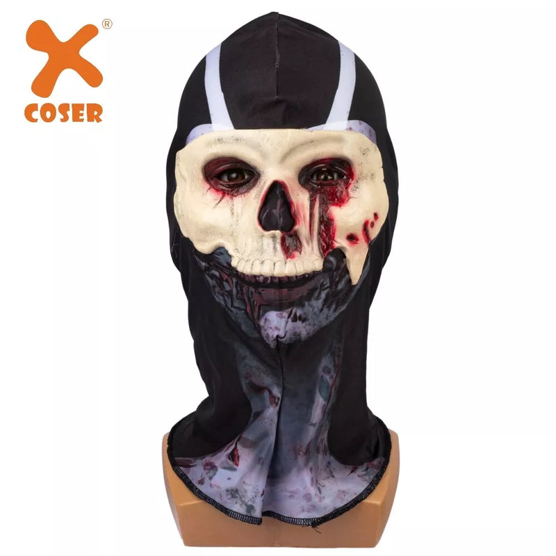 【Special deal】Xcoser Call of Duty Modern Warfare 3 Zombie Ghost Headgear Skull Ghost MACE Mask Cosplay Halloween