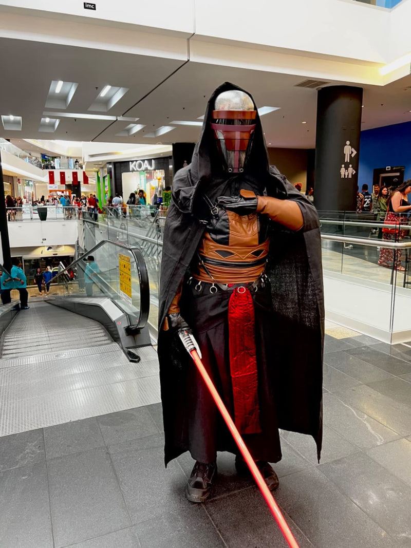 Xcoser Darth Revan Mask Helmet Costume Props for Halloween Cosplay
