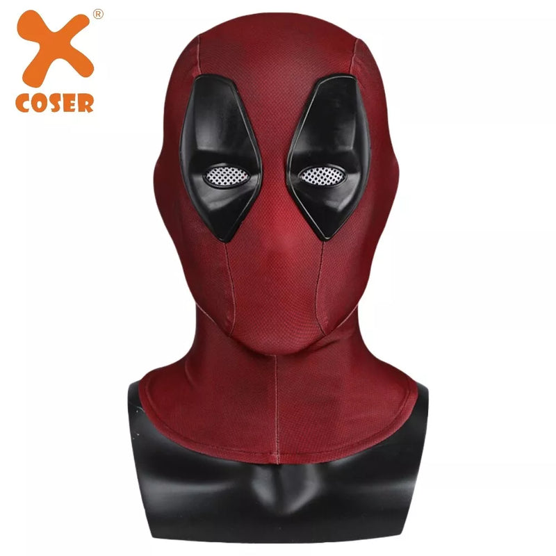 Xcoser Deadpool&Wolverine Wade Wilson Cosplay Mask Props Movie Replica Adult Halloween（in stock）