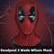 Xcoser Deadpool&Wolverine Wade Wilson Cosplay Mask Props Movie Replica Adult Halloween（in stock）