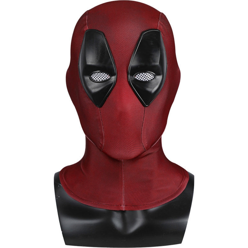 Xcoser Deadpool&Wolverine Wade Wilson Cosplay Mask Props Movie Replica Adult Halloween（in stock）