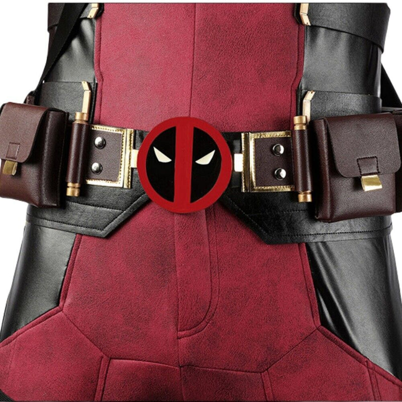 Xcoser Deadpool&Wolverine Wade Wilson Wolverine Cosplay Costume Jumpsuit Outfit