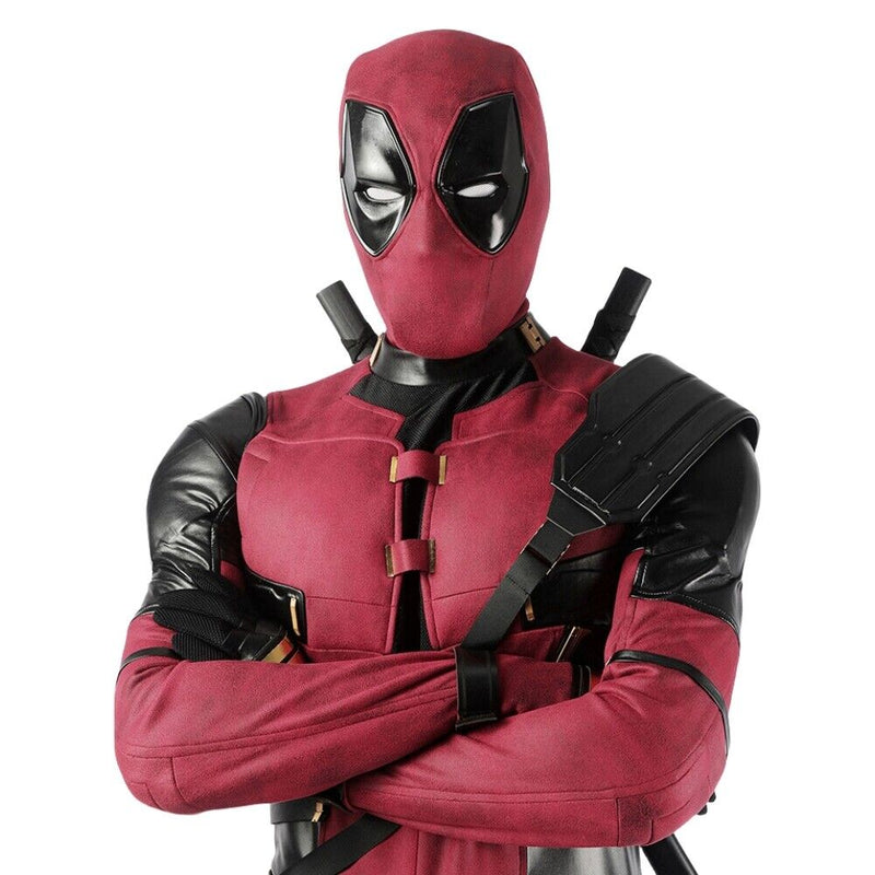 Xcoser Deadpool&Wolverine Wade Wilson Wolverine Cosplay Costume Jumpsuit Outfit