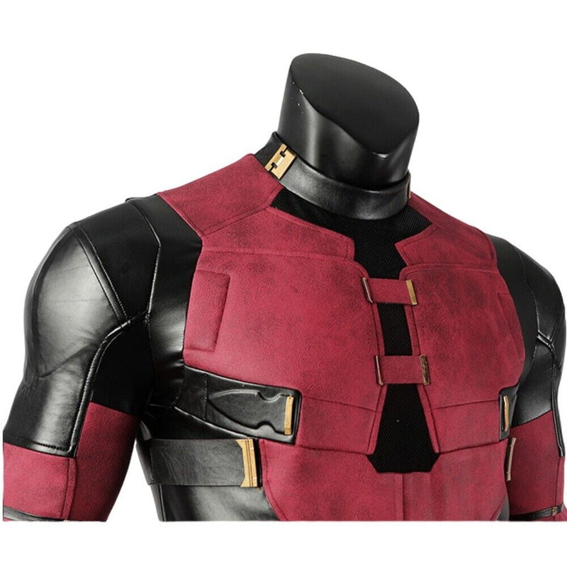 Xcoser Deadpool&Wolverine Wade Wilson Wolverine Cosplay Costume Jumpsuit Outfit