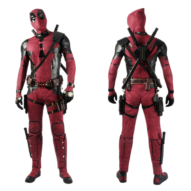 deadpool motorcycle suit and helmet Deadpool 3 Wade Wilson Outfit