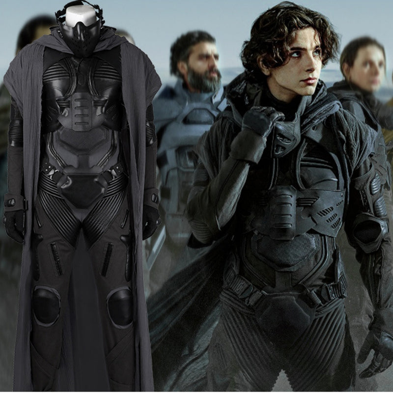 Xcoser Dune: Part Two Paul Atreides Cosplay Costume Outfit Jumpsuit Suit Prop Full Set