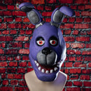 【5% off】Xcoser Five Nights at Freddy's Bonnie Rabbit Cosplay Masks Helmet Latex Full Head Adult Halloween