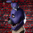 【5% off】Xcoser Five Nights at Freddy's Bonnie Rabbit Cosplay Masks Helmet Latex Full Head Adult Halloween