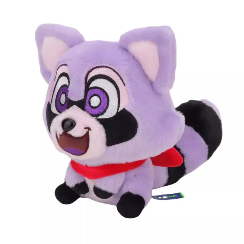 【Special deal，Minimum delivery of two】Xcoser 2024 Game Indigo Park Raccoon Plush Doll Toys Soft Stuffed Kids Fans Gift