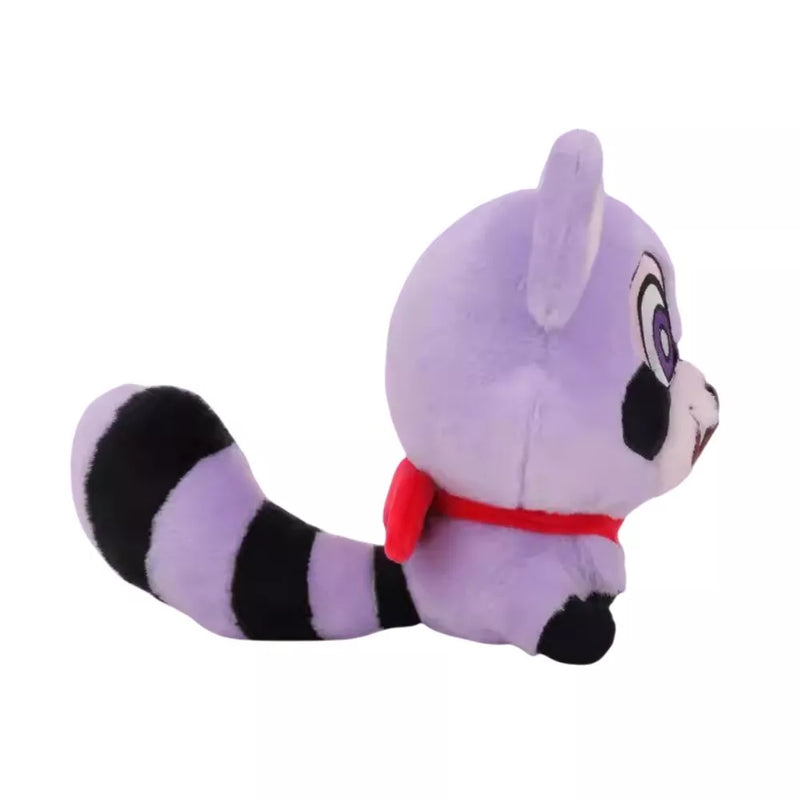 【Special deal，Minimum delivery of two】Xcoser 2024 Game Indigo Park Raccoon Plush Doll Toys Soft Stuffed Kids Fans Gift