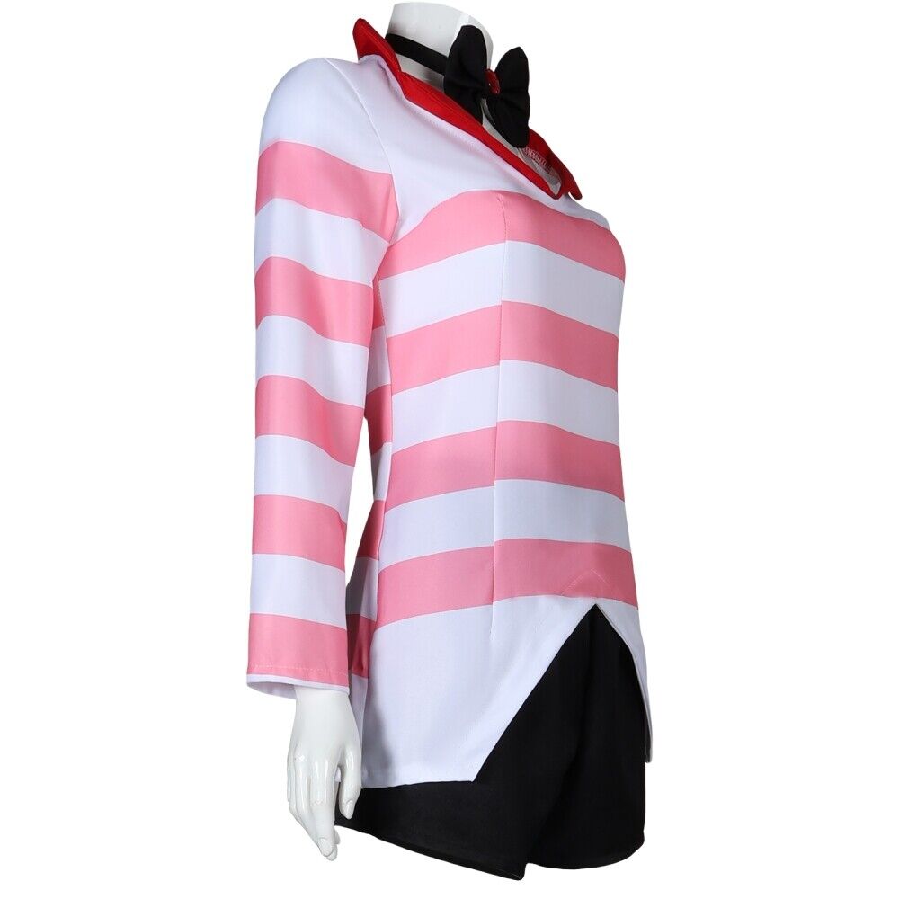 Angel Dust Costume - Hazbin Hotel Cos Outfit - Carnival Suit Uniform H