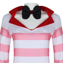 Xcoser Hazbin Hotel Angel Dust Cosplay Costume Outfits Halloween Carnival Suit Uniform
