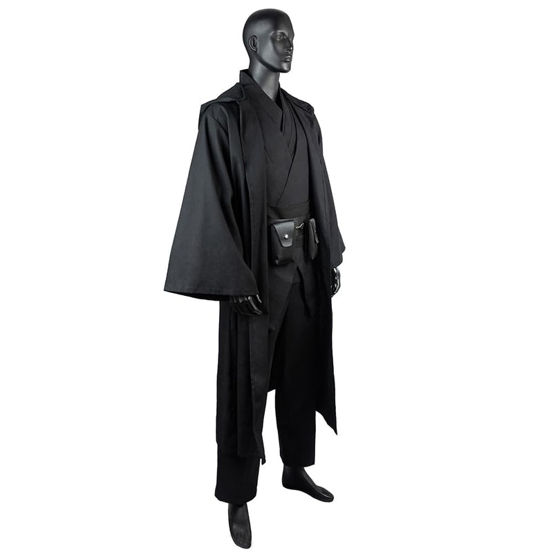 Star Wars Robe Men's Star Wars Obi-Wan Robe Adult Male Tunic Hooded Uniform Cloak