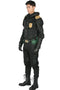 【Private customization, pre-order】Xcoser Judge Dredd Costume Black PU Suit Cosplay Costume