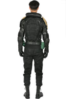 【Private customization, pre-order】Xcoser Judge Dredd Costume Black PU Suit Cosplay Costume
