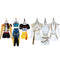 【New Arrival】Xcoser K-Pop Mira Rumi Zoey Demon Hunters Stage Cosplay Costume Girl Group Idol Outfits
