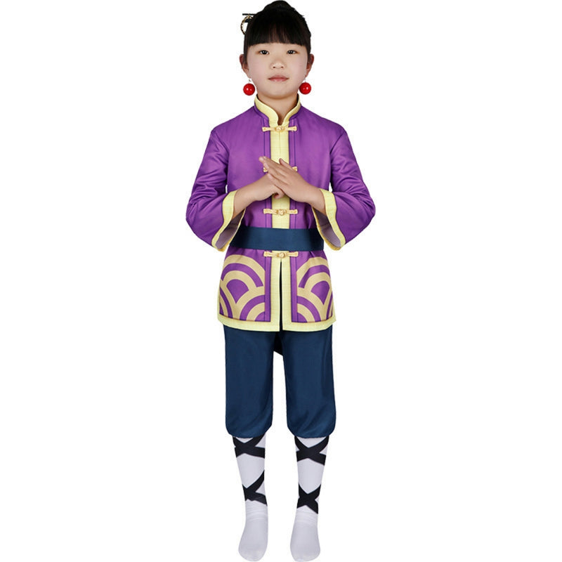 Xcoser Game Princess Peach Show Time Kong Fu Peach Cosplay Costume Adults/Kids Full Set