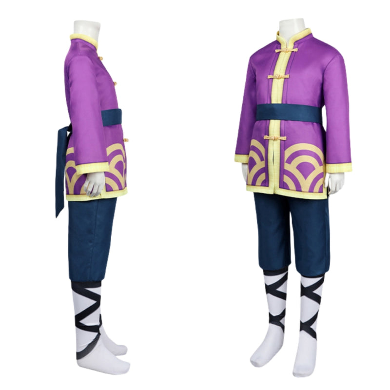 Xcoser Game Princess Peach Show Time Kong Fu Peach Cosplay Costume Adults/Kids Full Set