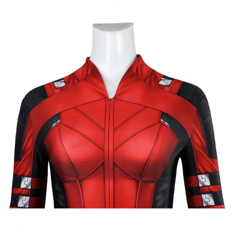 Xcoser Deadpool3 Lady Deadpool Cosplay Costume Bruce Bodysuit Jumpsuit Halloween