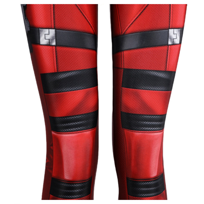 Xcoser Deadpool3 Lady Deadpool Cosplay Costume Bruce Bodysuit Jumpsuit Halloween