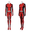 Xcoser Deadpool3 Lady Deadpool Cosplay Costume Bruce Bodysuit Jumpsuit Halloween