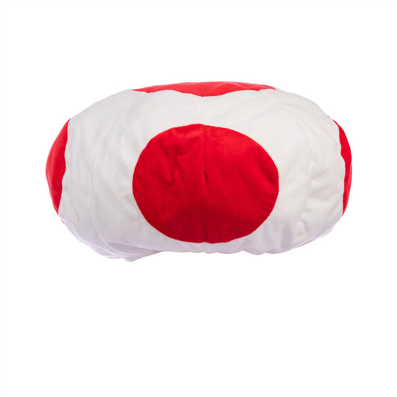 Xcoser  Super Mario Bros. Plush Mushrooms Hats Caps Coplay Props Halloween Coplay Hat for Adults Kids