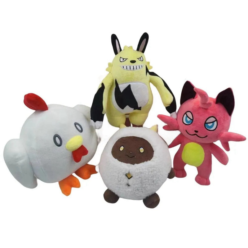 【Special deal，Minimum delivery of two】Xcoser Hot Game Palworld Grizzbolt Cattiva Lamball Chicken Plush Doll Soft Stuffed Toys