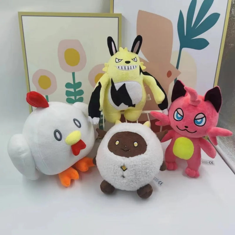 【Special deal，Minimum delivery of two】Xcoser Hot Game Palworld Grizzbolt Cattiva Lamball Chicken Plush Doll Soft Stuffed Toys