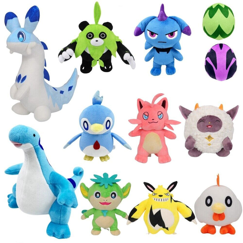 【Special deal，Minimum delivery of two】Palworld Chillet Cattiva Lamball Chikipi Pal Eggs Plush Dolls Soft Stuffed Toys