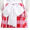 Xcoser Adults/Kids Game Princess Peach: Show Time Patisserie Peach Cosplay Costume Set