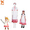 Xcoser Adults/Kids Game Princess Peach: Show Time Patisserie Peach Cosplay Costume Set