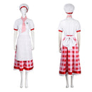 Xcoser Adults/Kids Game Princess Peach: Show Time Patisserie Peach Cosplay Costume Set