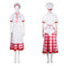 Xcoser Adults/Kids Game Princess Peach: Show Time Patisserie Peach Cosplay Costume Set