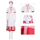 Xcoser Adults/Kids Game Princess Peach: Show Time Patisserie Peach Cosplay Costume Set