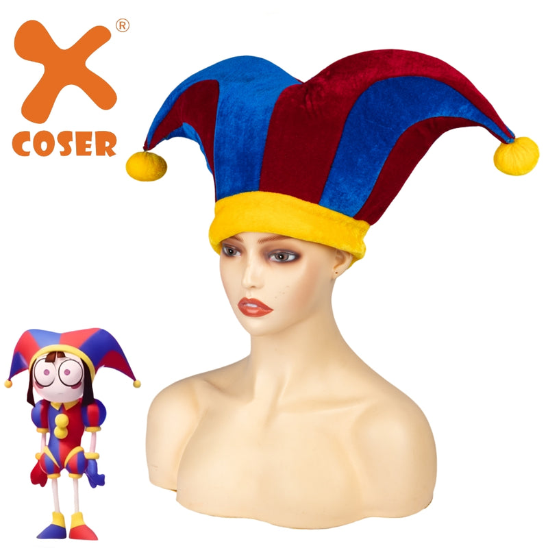 New Arrival】Xcoser TADC The Amazing Digital Circus Pomni Cosplay Hats