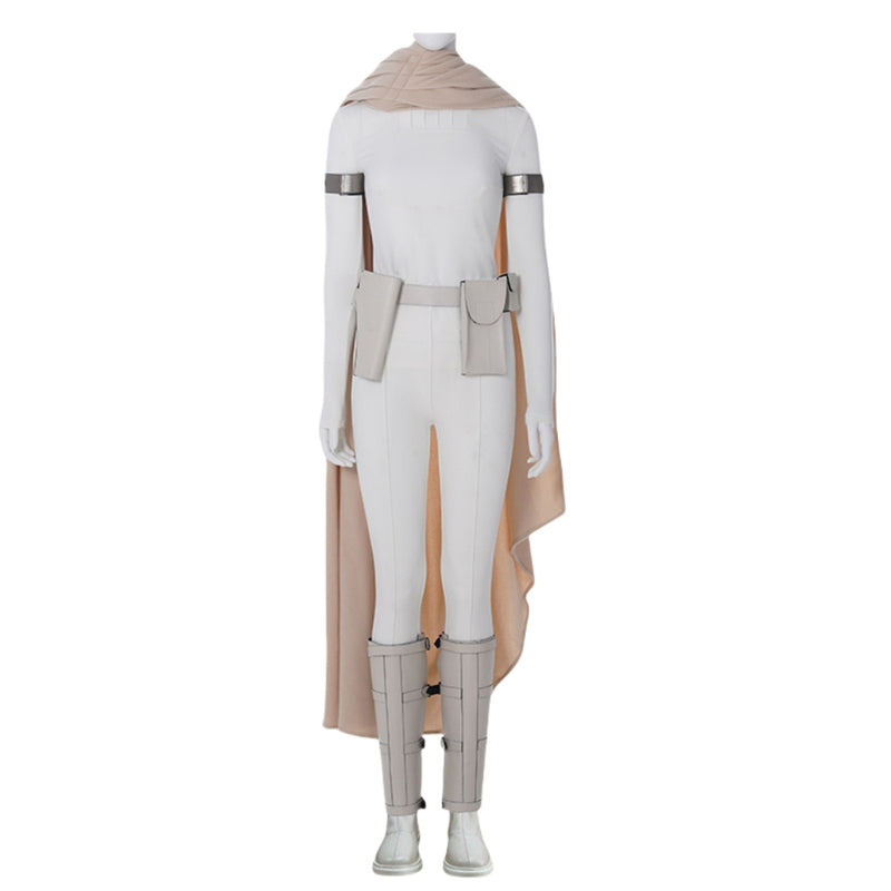 queen amidala white dress Queen Amidala Costume Outfit - Star Wars Suit