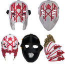 Xcoser Rock Band Sleep Cosplay Costume Masks Shoulder Armors Prop Resin Fans Gift