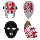 Xcoser Rock Band Sleep Cosplay Costume Masks Shoulder Armors Prop Resin Fans Gift