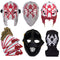 Xcoser Rock Band Sleep Cosplay Costume Masks Shoulder Armors Prop Resin Fans Gift