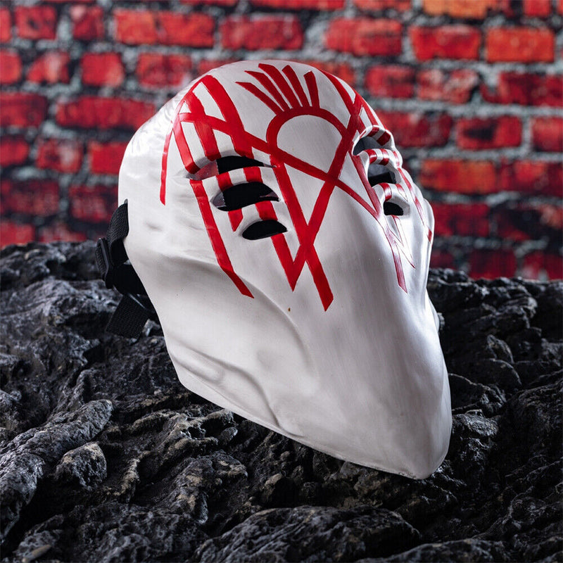 【5% off】Xcoser Sleep Vessel Mask Rock Band Cosplay Prop Adult Halloween Mask Adjustable