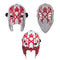 Xcoser Rock Band Sleep Cosplay Costume Masks Shoulder Armors Prop Resin Fans Gift