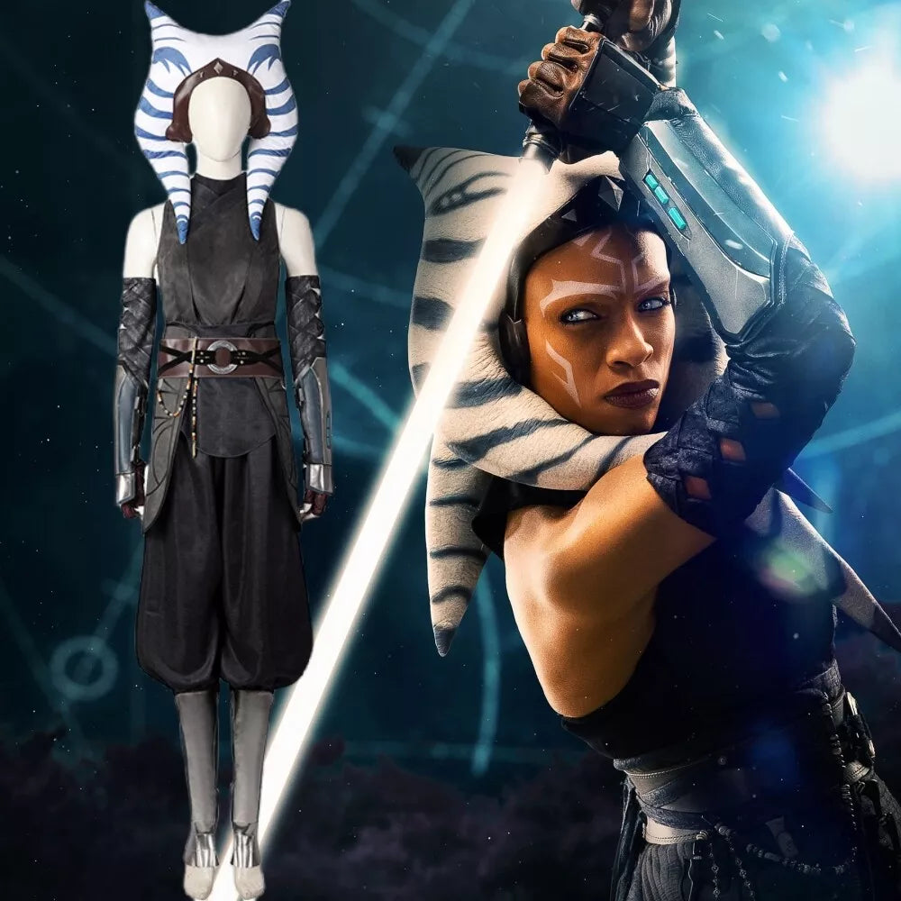 New Arrival Xcoser Star Wars Ahsoka Tano Cosplay Costume Women Outfi