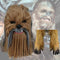 Xcoser Star Wars Chewbacca Cosplay Masks & Gloves Latex Mouth Movable Halloween Props