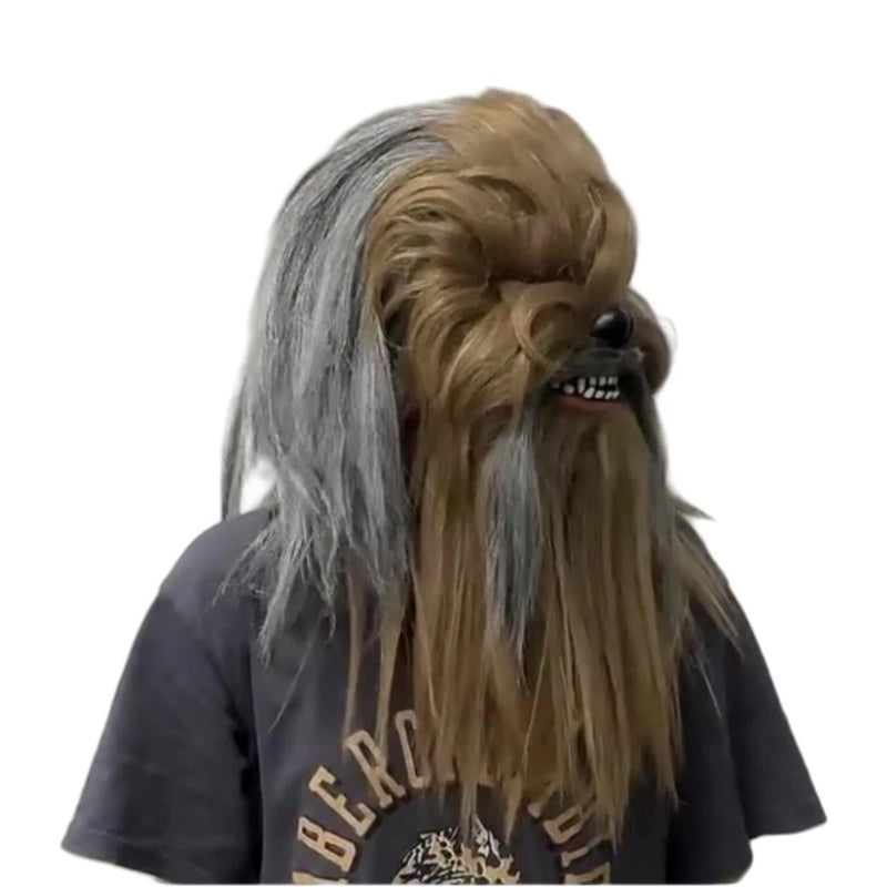 Xcoser Star Wars Chewbacca Cosplay Masks & Gloves Latex Mouth Movable Halloween Props