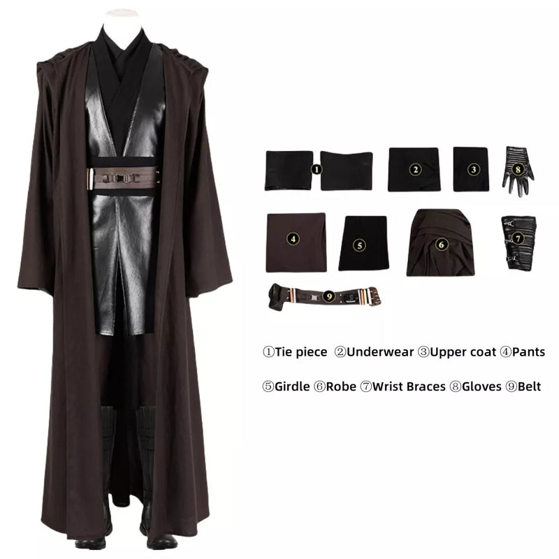 Xcoser Star Wars: Episode 3 Revenge of the Sith Anakin Skywalker Cosplay Costume