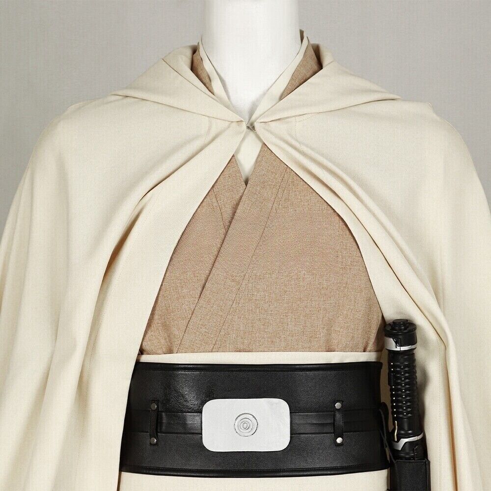 Jedi Master Sol White Costume - Star Wars Suit - Men Full Set Hallowee