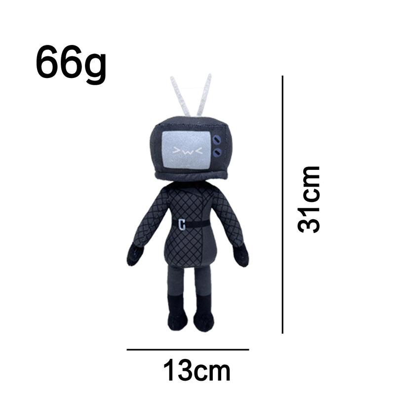 【Special deal，Minimum delivery of two】Xcoser HOT Funny Game Skibidi Toilet Plush Doll